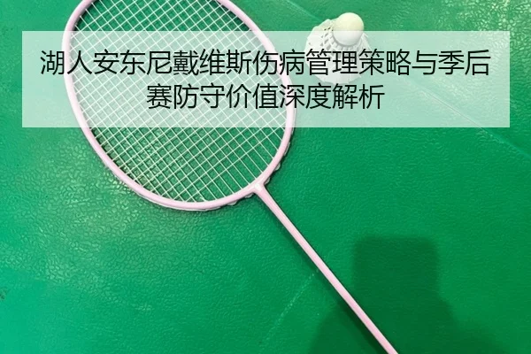 湖人安东尼戴维斯伤病管理策略与季后赛防守价值深度解析 | kaiyun